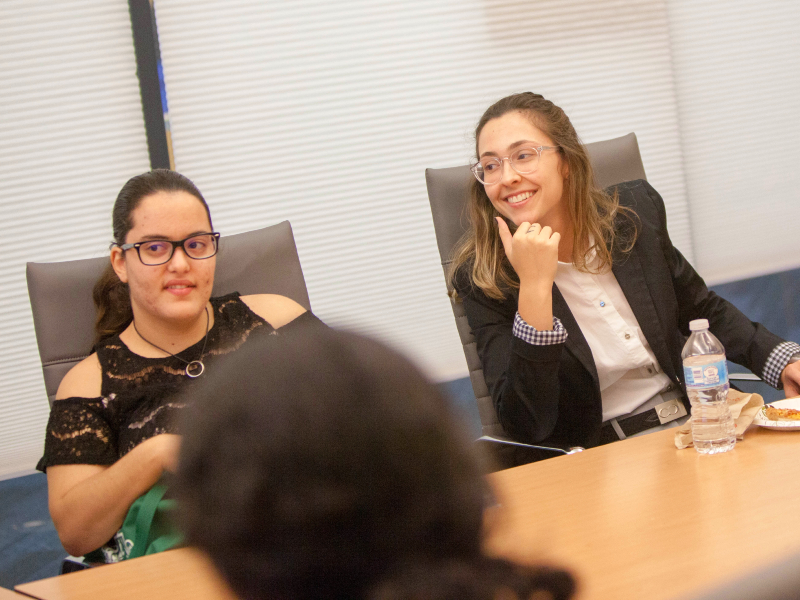 FIU Business students in the classroom