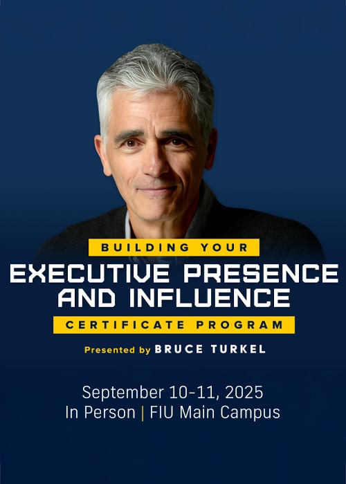 Building Your Executive Presence and Influence Certificate Program