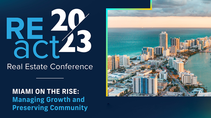 REact 2023 Real Estate Conference, Friday, November 3, 2023