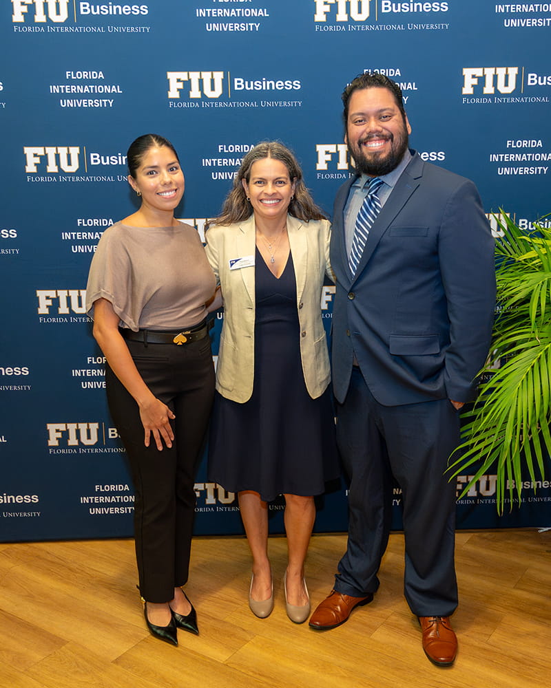 Introducing the Student Services Team from left to right: Angelica Analco, Diana Medina, and Michael Aquino.
