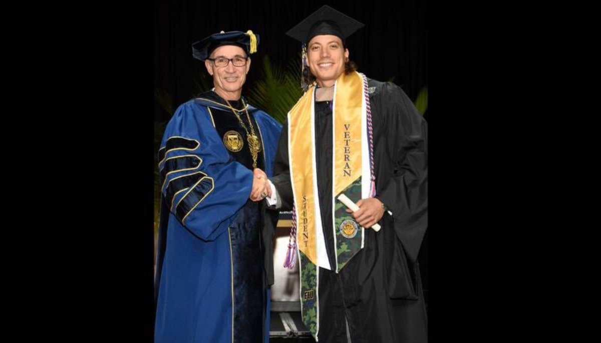 Charles Graduating from FIU