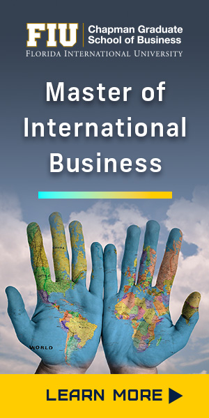 Master of International Business - Insights Ad