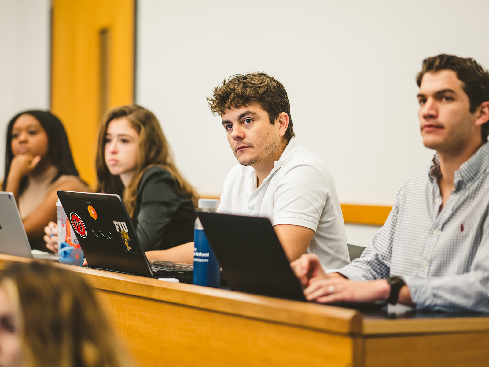 FIU Business students in the classroom