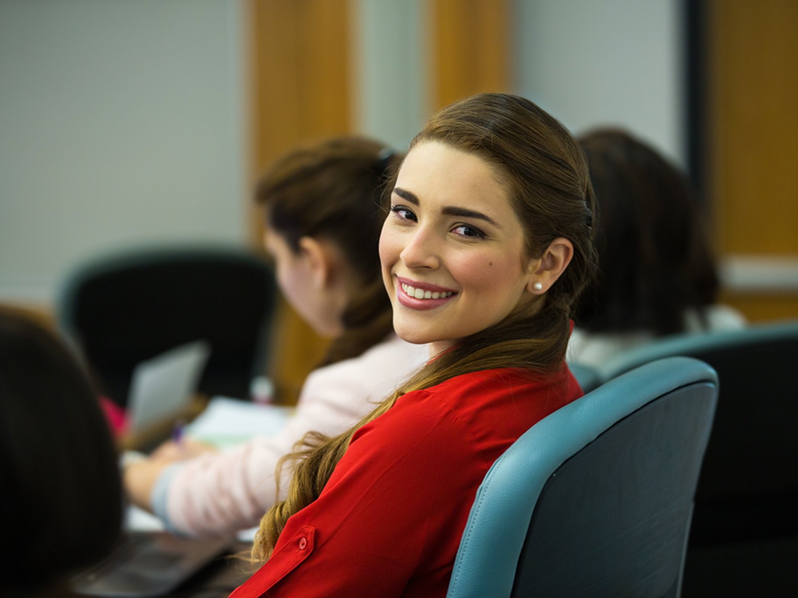 FIU Business students in the classroom