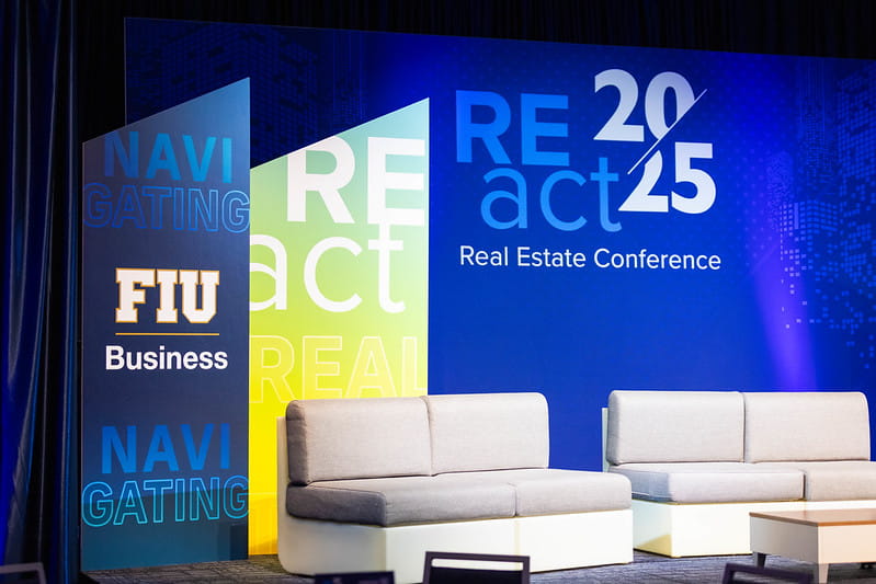 Conference stage design and graphics
