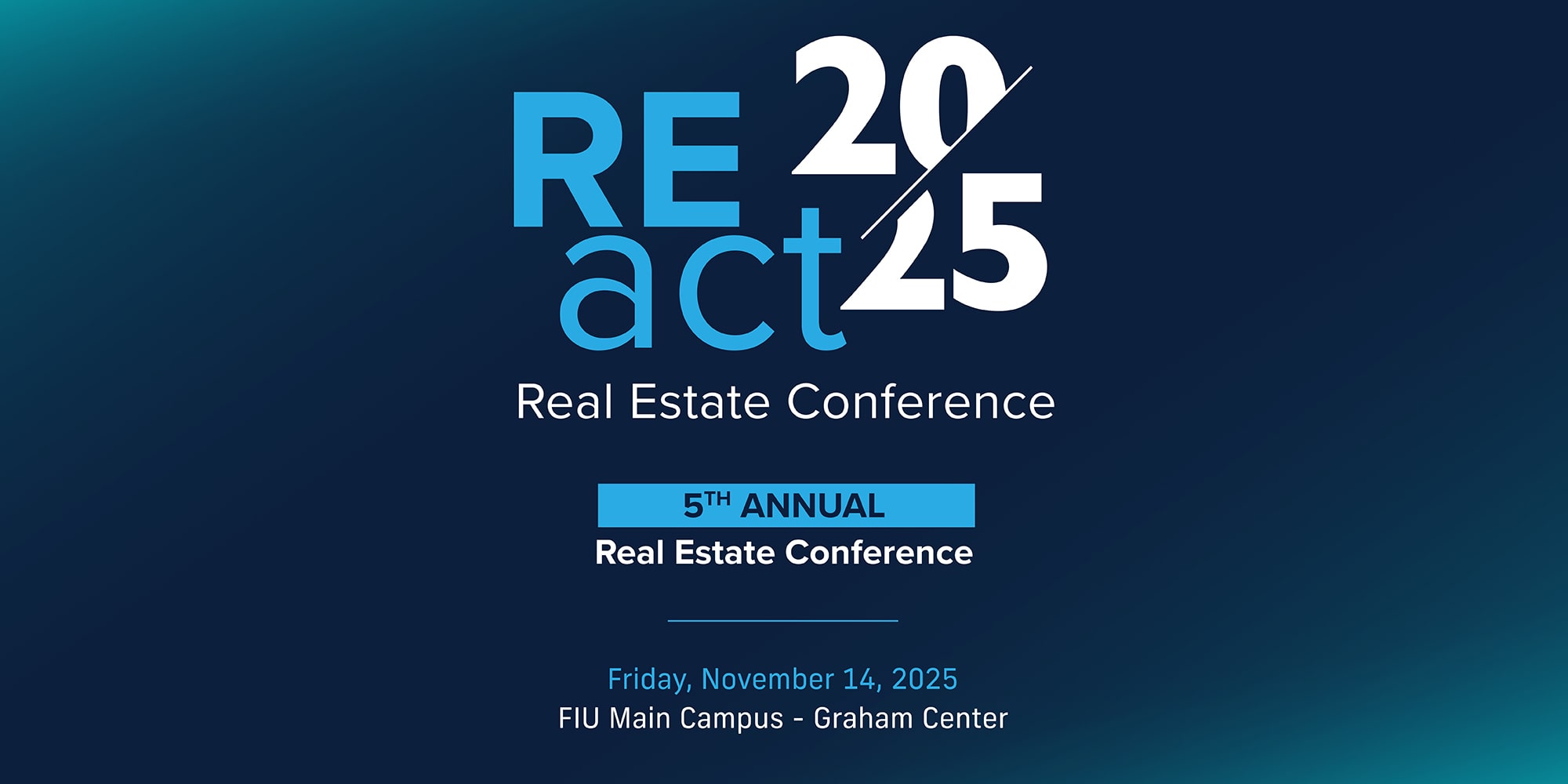 REact2025 Real Estate Conference