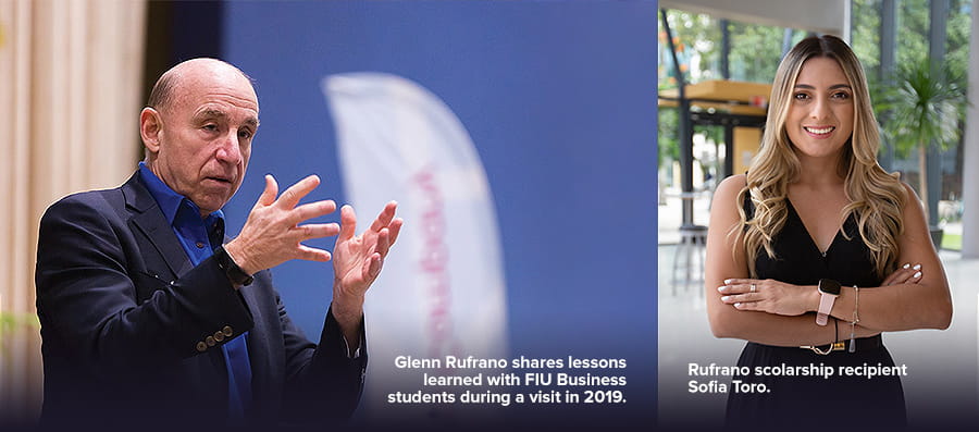 Glenn Rufrano and Sofia Toro