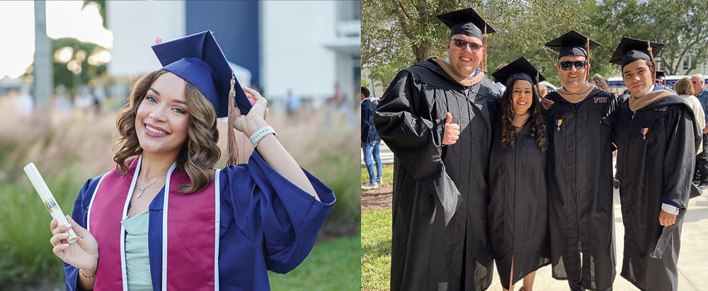 An important milestone for graduate and undergraduate students. Nearly 1,400 FIU Business students entered the next phase in their careers and celebrated their achievements at the fall 2022 commencement ceremonies held on December 14, 2022.