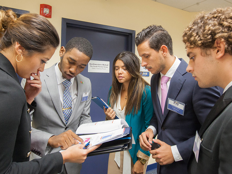 Group of students