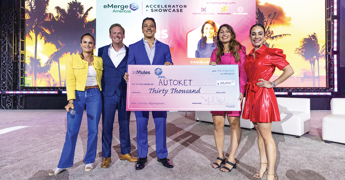 Alumnus Lands Top Prize at eMerge Americas