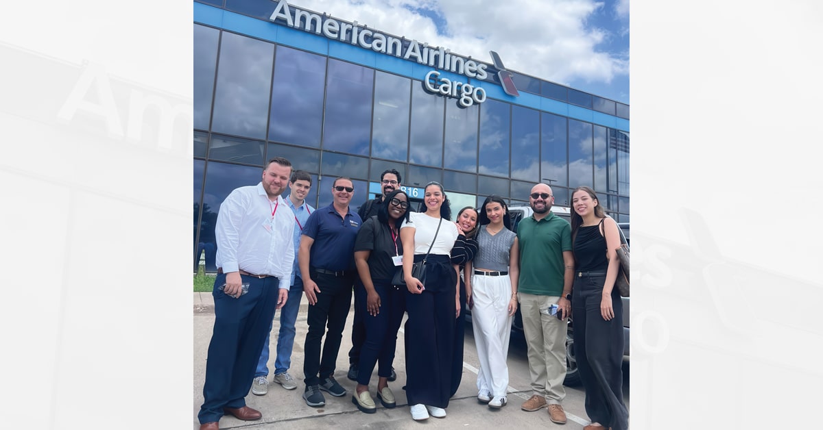 Students visited the American Airlines' headquarters at Dallas-Fort
Worth International Airport (DFW) in May 2025.