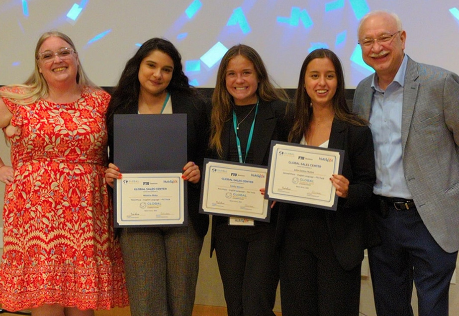 Global Sales Competition Brings 14 Universities to FIU Business