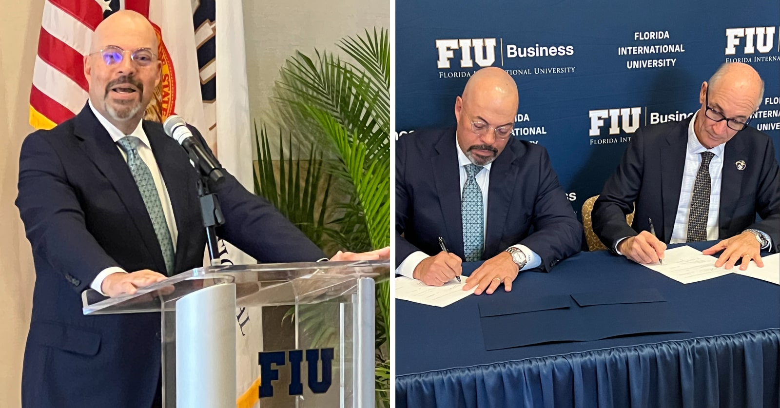 The Financial &amp; International Banking Association (FIBA) renewed its commitment to the Dr. Felix Reyler Memorial Scholarship Fund at FIU Business with a $75,000 gift to help students focus on academics.