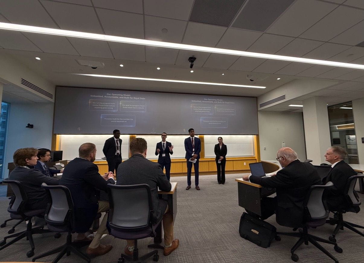 Student's competing in the AIS National Competion at James Madison Univeristy