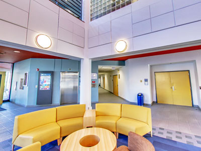 Ryder Business Building Lobby
